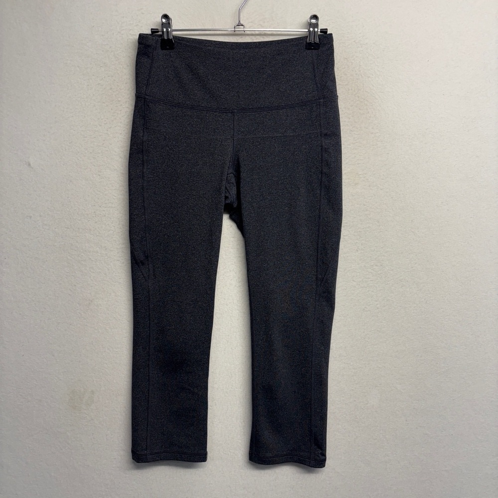 Lucy Perfect Core Collection Crop Legging Capri Gray S
